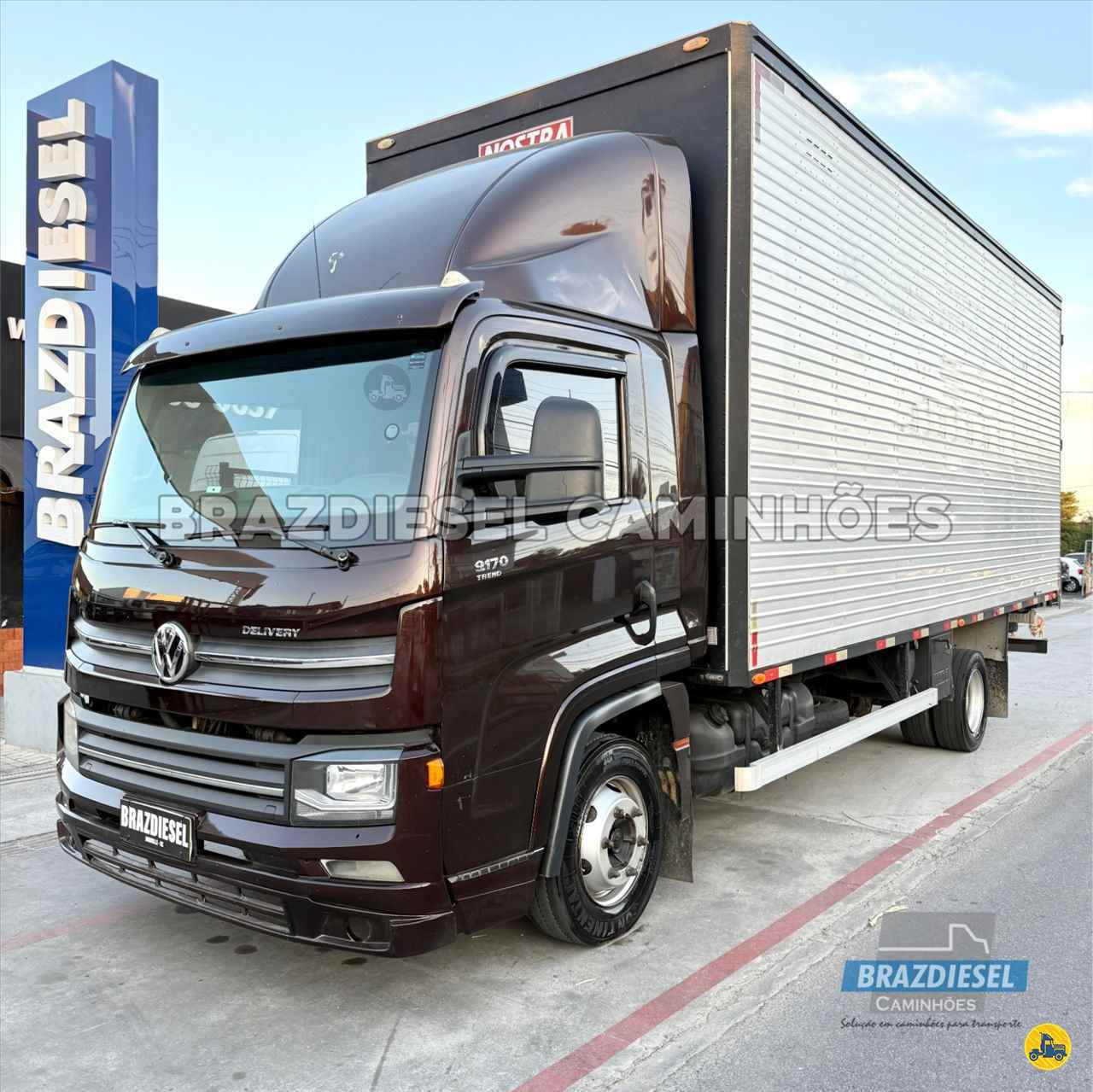CAMINHAO VOLKSWAGEN VW 9170 Baú Furgão 3/4 4x2 Brazdiesel Caminhões JOINVILLE SANTA CATARINA SC